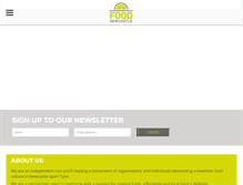 Tablet Screenshot of foodnewcastle.org